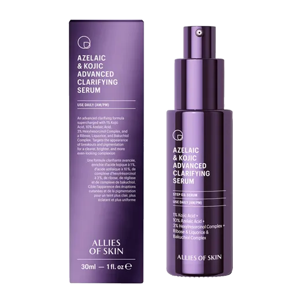 Allies of Skin Azelaic & Kojic Advanced Clarifying Serum 30 ml - Сироватка освітлююча з азелаїновою кислотою - фото №1 Allies of Skin Azelaic & Kojic Advanced Clarifying Serum 30 ml - Сироватка освітлююча з азелаїновою кислотою - фото №1
